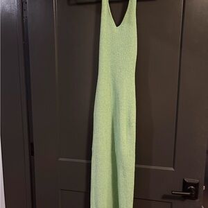 Emory Park Lime Green Midi Dress for vacation
